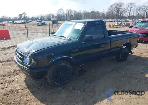 1996 Ford Ranger из США, поврежденный, VIN 1FTCR10U9TUA55619